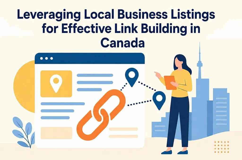 leveraging local business listings for effective link building in canada
